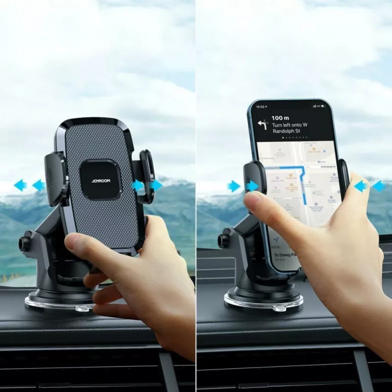 Joyroom Windshield Dashboard Car Mount Holder for 4.7-7 inch Smartphones