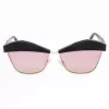 JPLUS Woman JP5076-01 Sunglasses - Acetate Square Frame - UV400 Protection - 58/13/145 mm