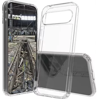 JT Berlin BackCase Pankow Clear for Google Pixel 9 & Pixel 9 Pro - Transparent TPU Case 11084