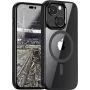 JT Berlin BackCase Pankow Hybrid MagSafe Case for Apple iPhone 14 - Black/Transparent 10924
