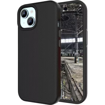 JT Berlin BackCase Pankow Solid MagSafe Case for Apple iPhone 15 - Black 11104