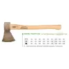 JUCO 33007 Axe Tool - 600g Forged Carbon Steel Head, 360mm Wooden Handle