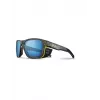 Julbo Shield Ocean Master Sunglasses - Spectron 3 Polarized, Black/Blue