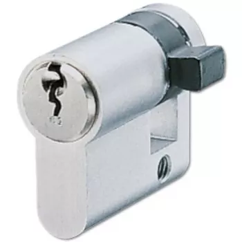 JUNG 28G1 Euro Profile Cylinder - Stainless Steel - 3 Pieces - IP44