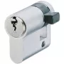 JUNG 28G1 Euro Profile Cylinder - Stainless Steel - 3 Pieces - IP44