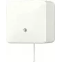 JUNG 606ZA Changeover Switch, 1-Gang, Flush-Mounted, 10 A, 250 V, Grey