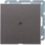 Jung AL2990AAN Anthracite Central Plate for Rotary Dimmers and Switches