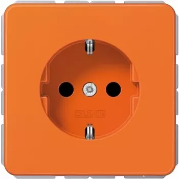 JUNG CD 1520 BF O Cover Plate for Push-Button Switch, Alpine White
