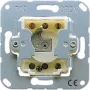 JUNG CD134.18WU Key Switch, 2-Pole Changeover, 250 V AC, 10 A, Flush-Mounted, Alpine White