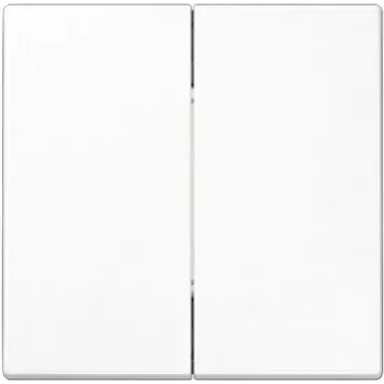 JUNG ENOLS995WW EnOcean 4-Channel Wireless Wall Transmitter, Battery-Free, Alpine White