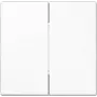 JUNG ENOLS995WW EnOcean 4-Channel Wireless Wall Transmitter, Battery-Free, Alpine White