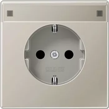JUNG ES 1520 NA 2-Gang Cover Plate, Alpine White