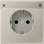 JUNG ES 1520 NA 2-Gang Cover Plate, Alpine White