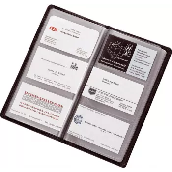 Jüscha 41006 Leather Presentation Folder A4 Black with Buckle Closure
