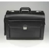 Jüscha 45057 Genuine Leather Attaché Briefcase Black
