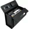 Jüscha 45057 Genuine Leather Attaché Briefcase Black