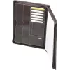 JÜSCHA Alassio A4 MONACO Zippered Leather Document Folder - Antique Dark Brown 30054