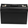 JÜSCHA Alassio Pilot Case Faux Leather Black 28L 15.6 inch Laptop 45028