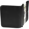 JÜSCHA Alassio RICCIONE A4 Zipper Document Folder Faux Leather Black 30040