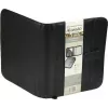 JÜSCHA Alassio RICCIONE A4 Zipper Document Folder Faux Leather Black 30040