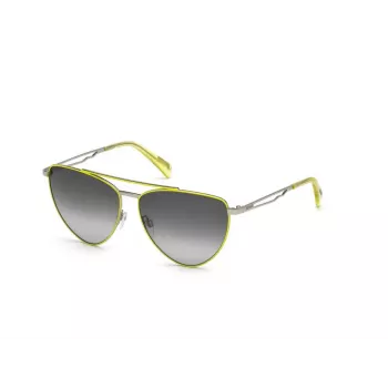 JUST CAVALLI JC839S-41B Women's Sunglasses Havana Brown Gradient Butterfly Acetate 58mm
