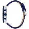JUST CAVALLI MAN JC1G214L0045 44mm Blue Dial Leather Strap Watch