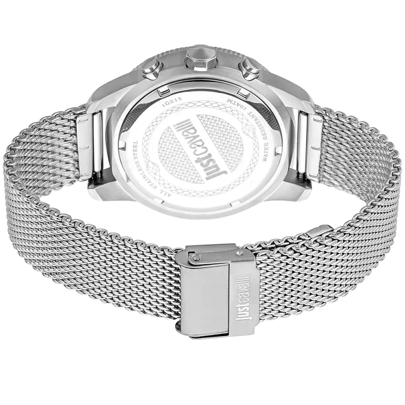 JUST CAVALLI MAN JC1G215M0045 42mm Stainless Steel Quartz Watch