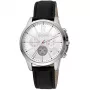 JUST CAVALLI Men's Quartz Watch JC1G175L0215 42mm Blue Dial Leather Strap
