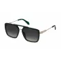 JUST CAVALLI Men's Sunglasses SJC040-580G61 - Geometric Full Rim Plastic Frame with Polycarbonate Lenses, UV400 Protection, 58mm Lens Width