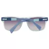 JUST CAVALLI Unisex Sunglasses JC743S-5787B Blue Frame Grey Gradient Lens 57mm