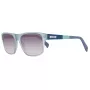 JUST CAVALLI Unisex Sunglasses JC743S-5787B Blue Frame Grey Gradient Lens 57mm