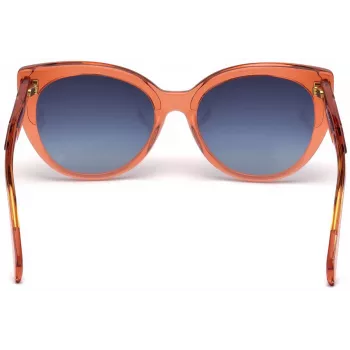 JUST CAVALLI Women's Sunglasses JC836S-66W Havana Butterfly Acetate Frame Brown Gradient Lens 56/18/140 mm