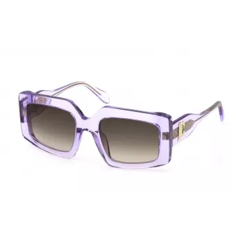 JUST CAVALLI Women's Sunglasses SJC020V5406SC - Black Acetate Frame, Grey Tint Lenses, 54/21/140 mm