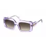 JUST CAVALLI Women's Sunglasses SJC020V5406SC - Black Acetate Frame, Grey Tint Lenses, 54/21/140 mm