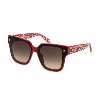 JUST CAVALLI Women's Sunglasses SJC089V6502GH Havana Acetate Grey Gradient 65/13/140 mm