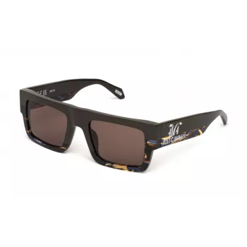 JUST CAVALLI Women's Sunglasses SJC103V530J91 Butterfly Acetate Havana Brown Gradient 53mm