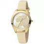 JUST CAVALLI Women's Watch JC1L210L0015 32mm Silver Dial Brown Leather Strap