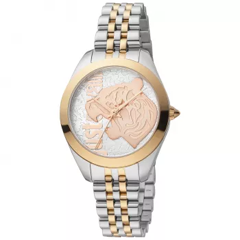 JUST CAVALLI Women's Watch JC1L210M0185 32mm Stainless Steel Silver Milanese Mesh