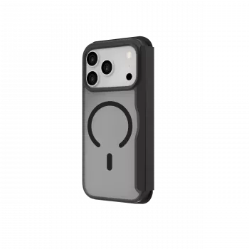 JUST MUST CHAMPION II FLIP CASE MAGSAFE for iPhone 17 Pro, Black