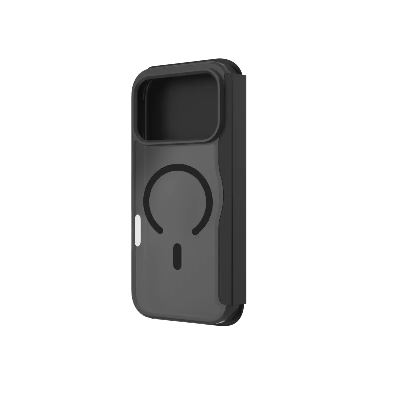 JUST MUST CHAMPION II FLIP CASE MAGSAFE for iPhone 17 Pro, Black