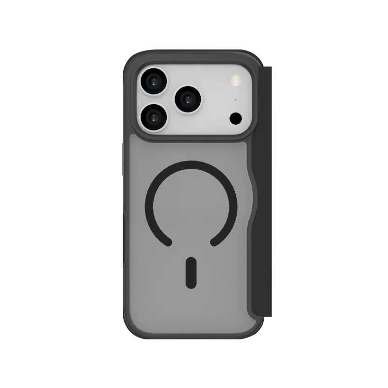JUST MUST CHAMPION II FLIP CASE MAGSAFE for iPhone 17 Pro, Black