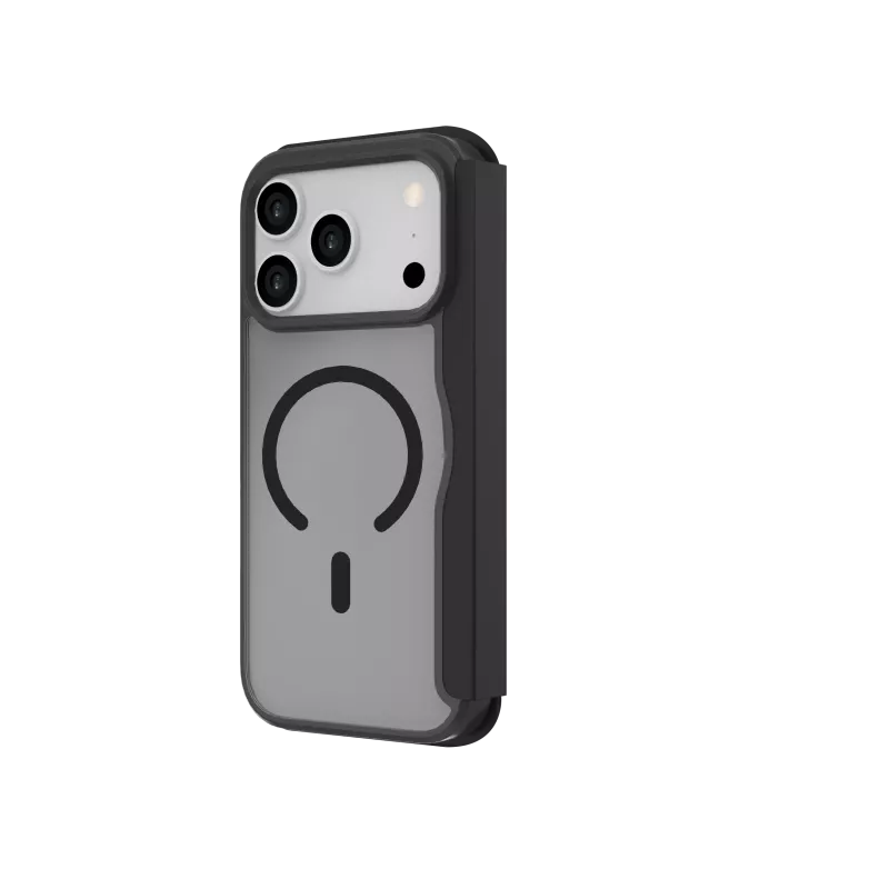 JUST MUST CHAMPION II FLIP CASE MAGSAFE for iPhone 17 Pro, Black
