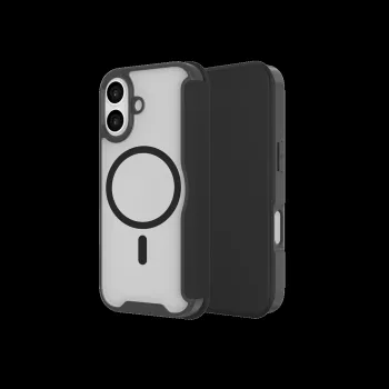 JUST MUST CHAMPION II MAGSAFE FLIP CASE for iPhone 17, Black