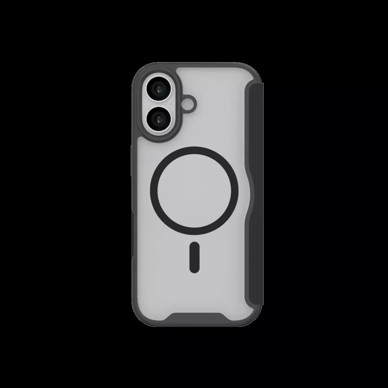 JUST MUST CHAMPION II MAGSAFE FLIP CASE for iPhone 17, Black