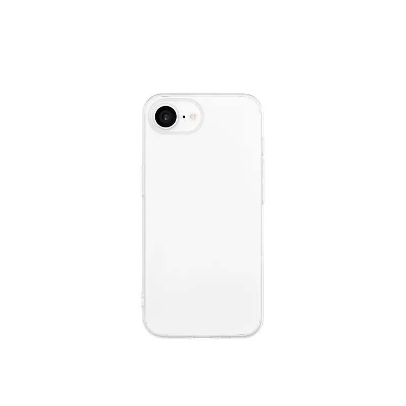 JUST MUST JM ANTI-BACTERIA TPU Case for iPhone 16e Clear