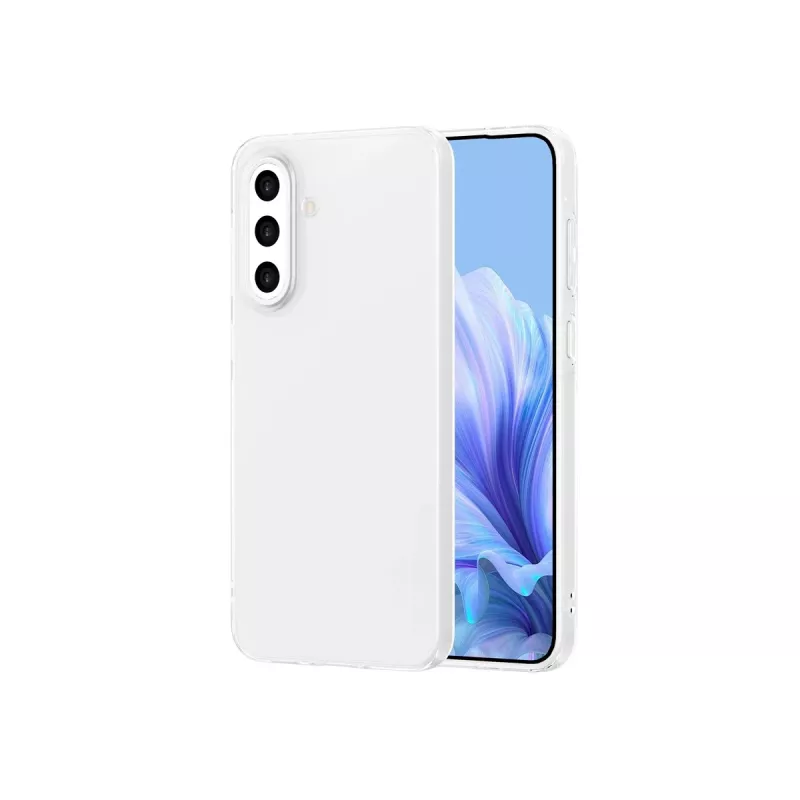 JUST MUST JM Anti-Bacteria TPU Case for Samsung Galaxy A36, Clear Transparent
