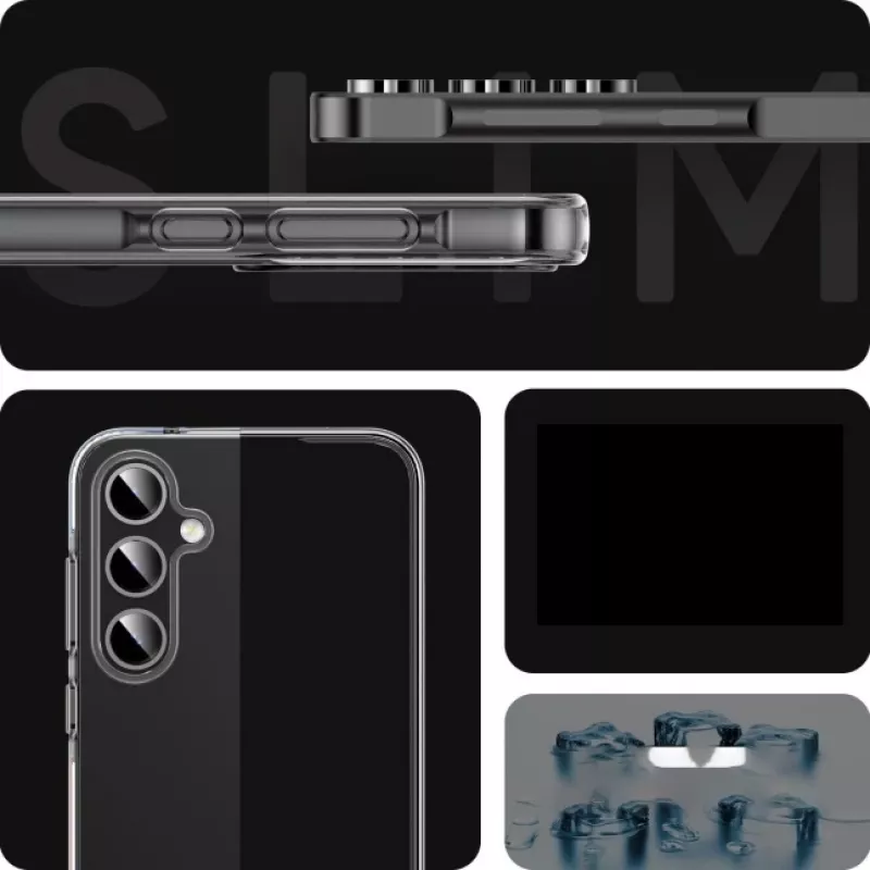JUST MUST JM Anti-Bacteria TPU Case for Samsung Galaxy A55 5G - Clear