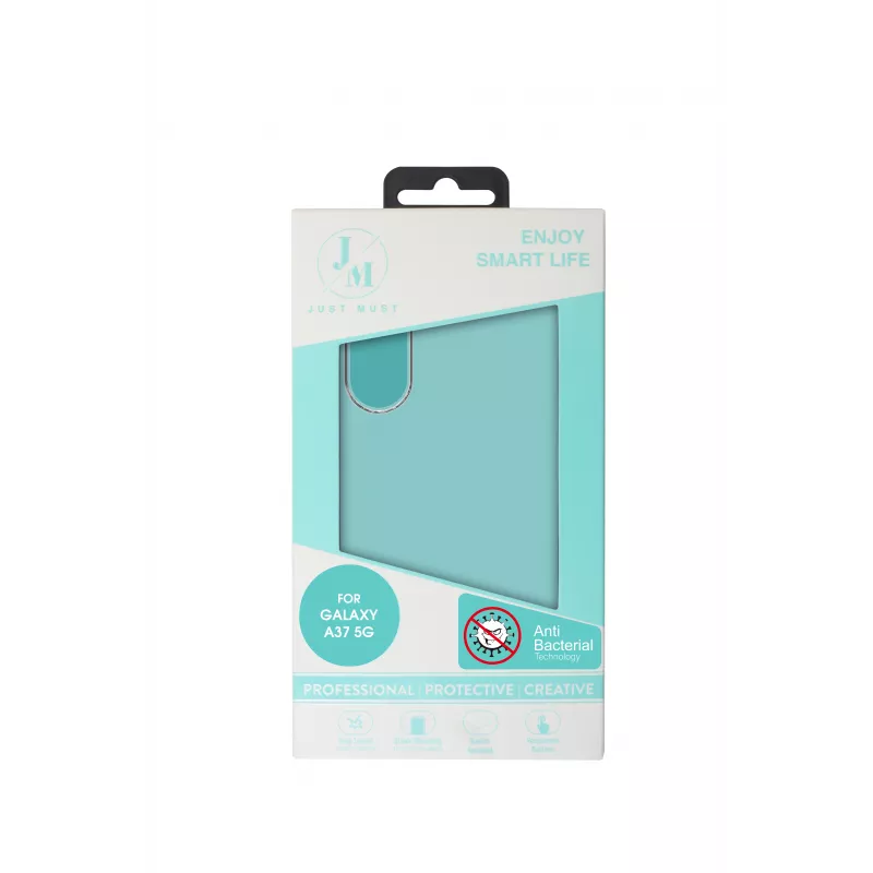 JUST MUST JM ANTI-BACTERIA TPU for Galaxy A37, Clear