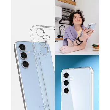 JUST MUST JM ANTI-BACTERIA TPU for Galaxy S24 FE Clear