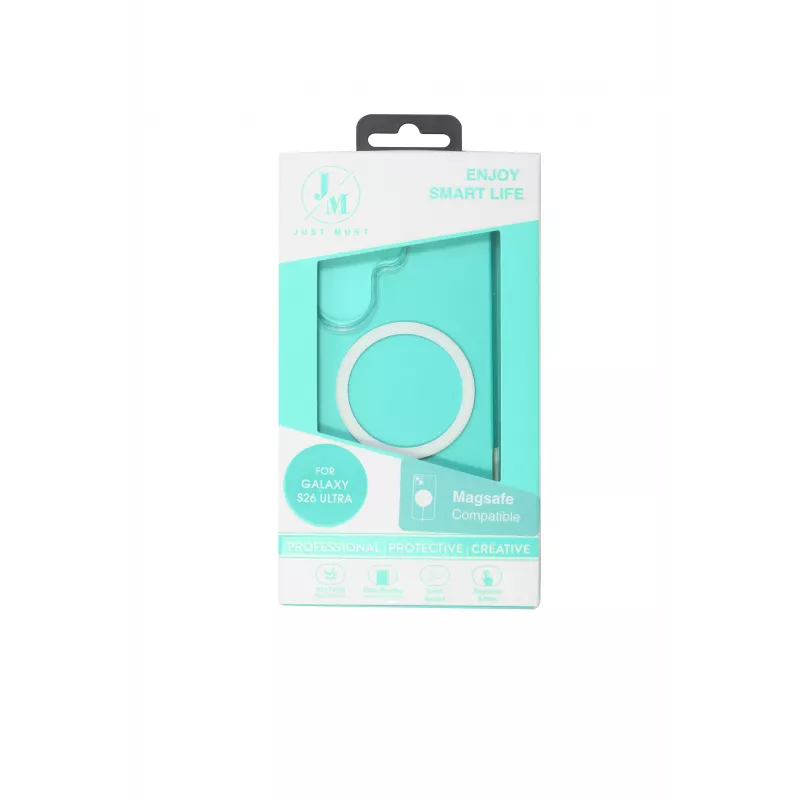 JUST MUST JM Crystal with MagSafe for Galaxy S26 Ultra Clear